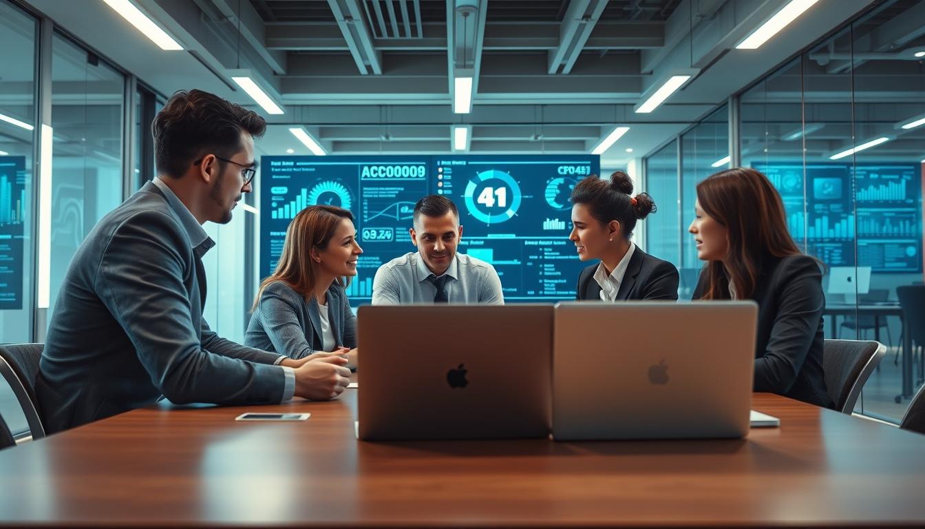 Enterprise software dashboards and business process automation